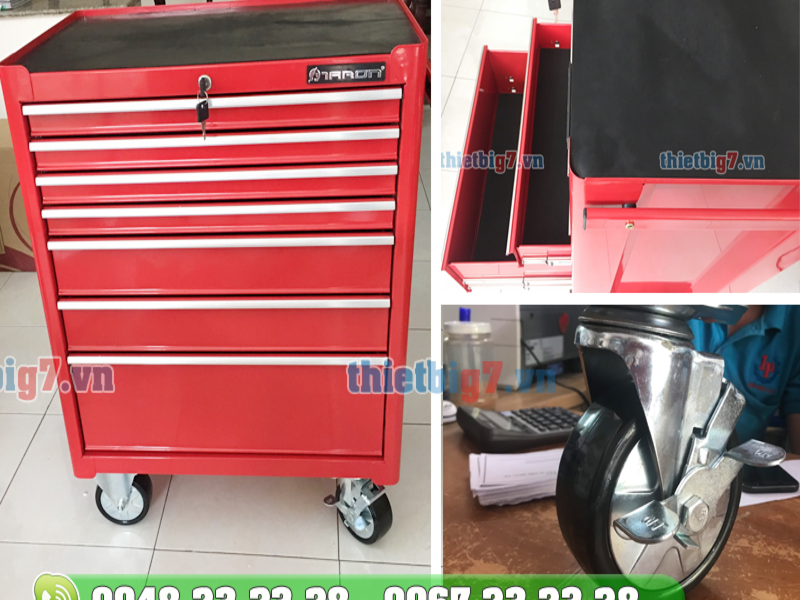 Tủ đựng đồ nghề 7 ngăn với thiết kế hiện đại tu-dung-do-nghe-7-ngan