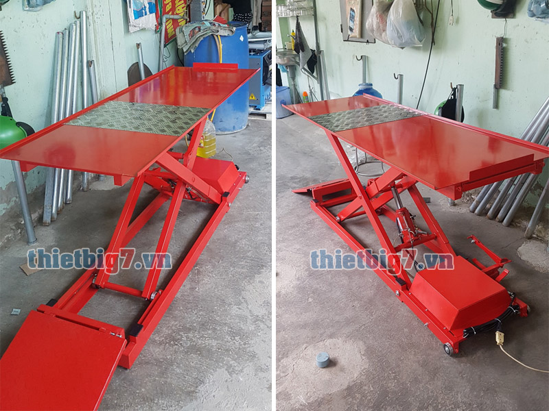 Bàn Nâng Xe Máy – Thiết Bị Rất Cần Thiết Cho Cửa Hàng Sửa Xe