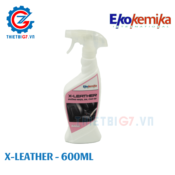 Dung Dịch Bảo Dưỡng Nhựa Và Cao Su Ekokemika X-LEATHER 600ml