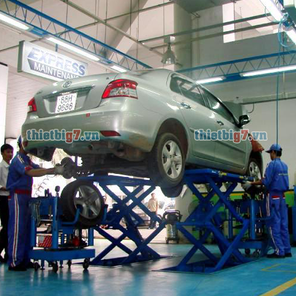 Kinh Nghiệm Lựa Chọn Cầu Nâng Ô Tô Cắt Kéo Phù Hợp Cho Gara Ô Tô