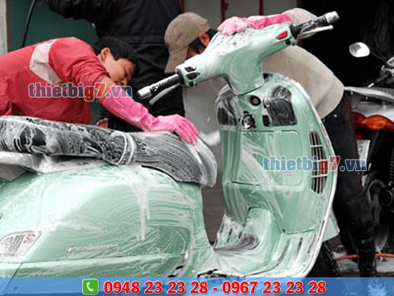 lưu ý sử dụng thiết bị chăm sóc xe