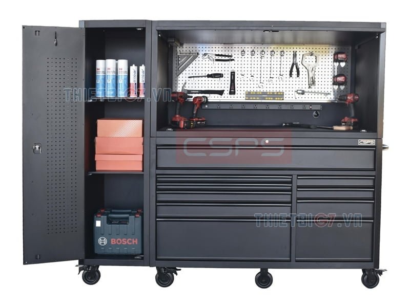 Hướng dẫn cách sắp xếp đồ nghề thông minh vào bộ tủ lớn