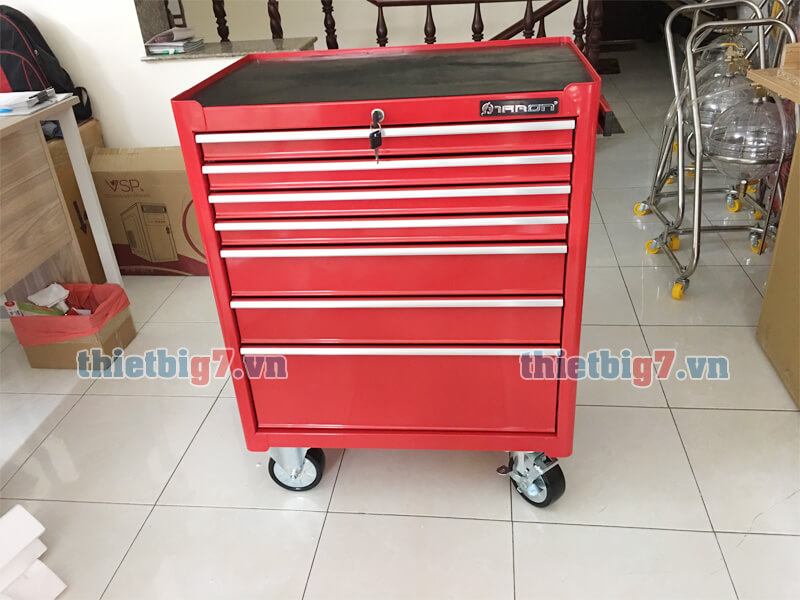 Tủ đồ nghề 7 ngăn giúp cho công việc trở nên chuyên nghiệp hơn tu-dung-do-nghe-7-ngan-keo-khoa