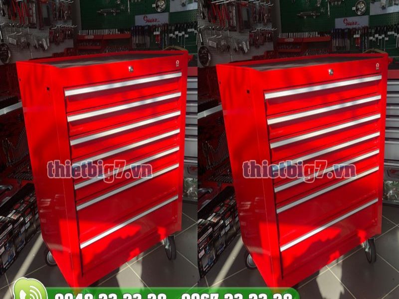 Mẫu thực tế của Tủ đựng đồ nghề 7 ngăn thương hiệu Taron tu-dung-cu-do-nghe
