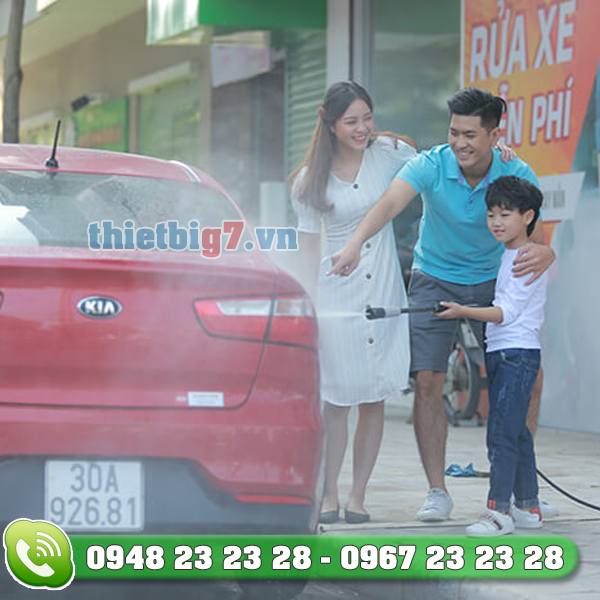Máy Rửa Xe Gia Đình Gồm Những Phụ Kiện Gì ? – Thiết Bị G7