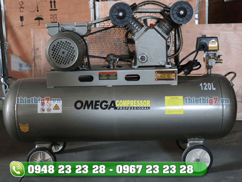 Máy nén khí Omeha được ưa chuộng sử dụng nhiều trong sửa chữa xe may-nen-khi-omega