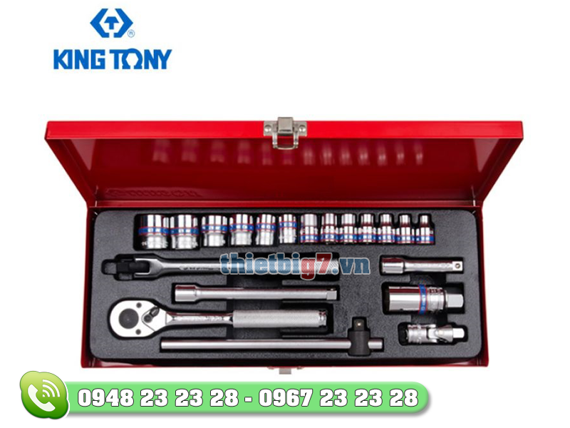 Bộ khẩu tuýp Kingtony được bán rất chạy trên thị trường bo-khau-tuyp-20-chi-tiet