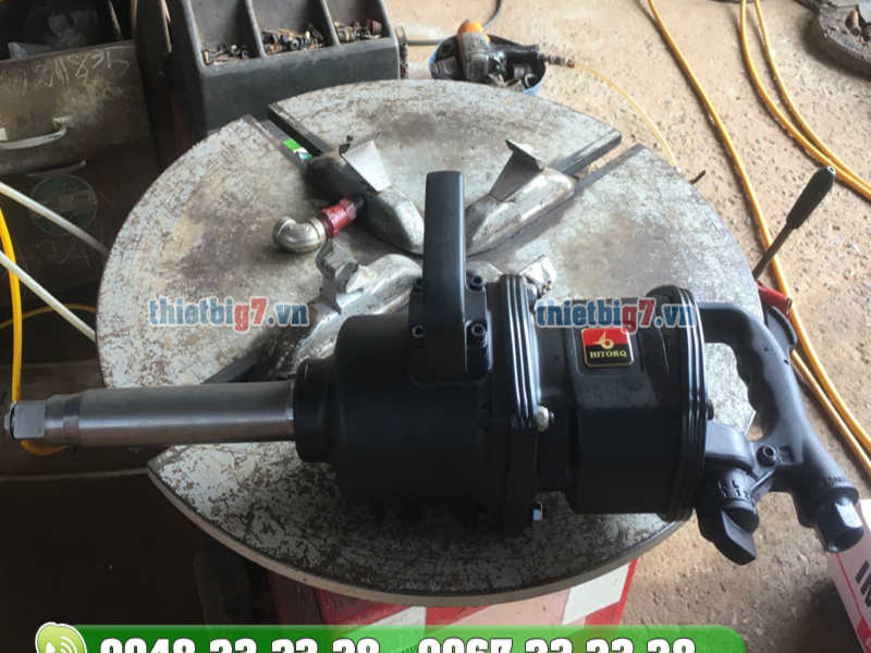 Súng vặn bu lông bằng khí nén 1 Inch HITORQ 2630 xảy ra tình trạng nóng sung-ban-oc