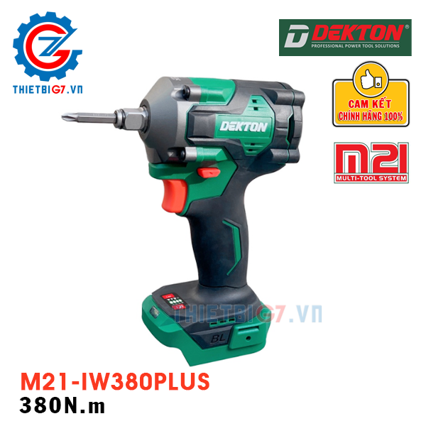 Súng Bắn Bulong Dùng Pin DEKTON M21-IW380PLUS (chưa pin, sạc)