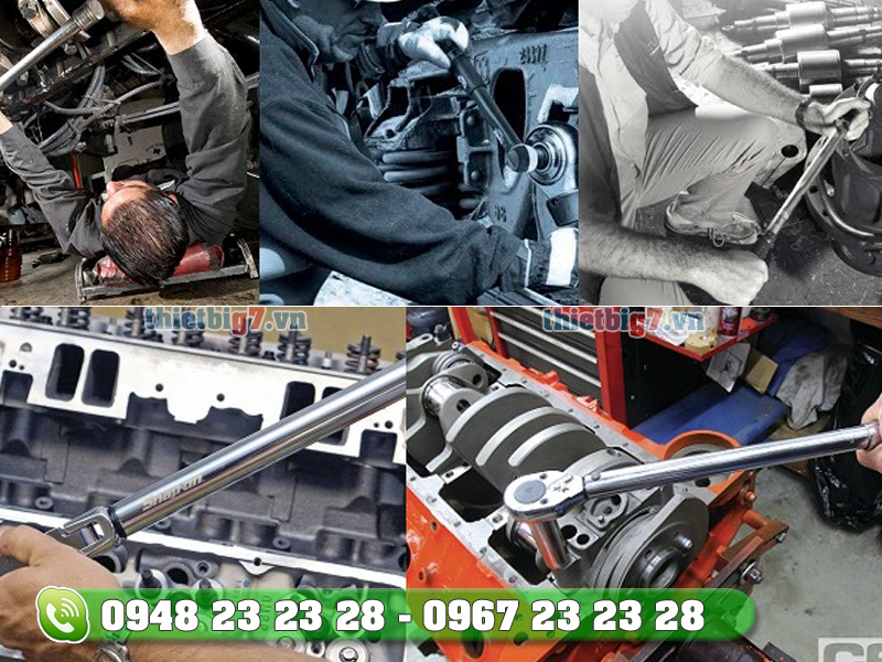 Cần xiết lực Kingtony được ứng dụng trong nhiều công việc khác nhau co-le-luc