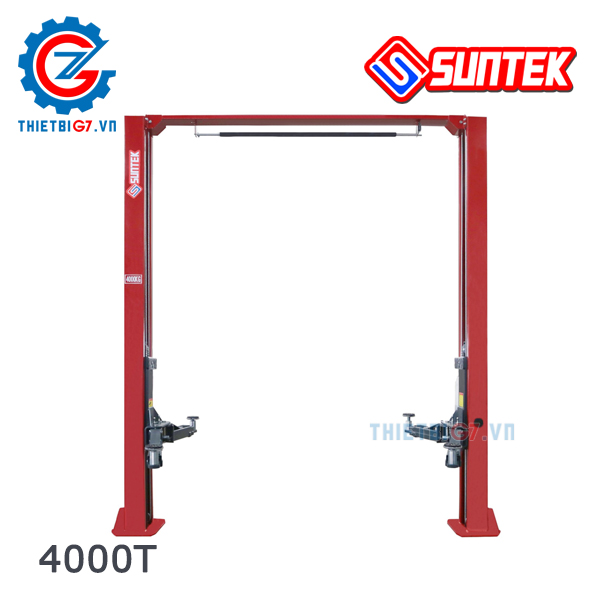 Cầu Nâng 2 Trụ Cổng Trên SUNTEK 4000T (LOCK giật 2 bên, tay 3 khớp nối)
