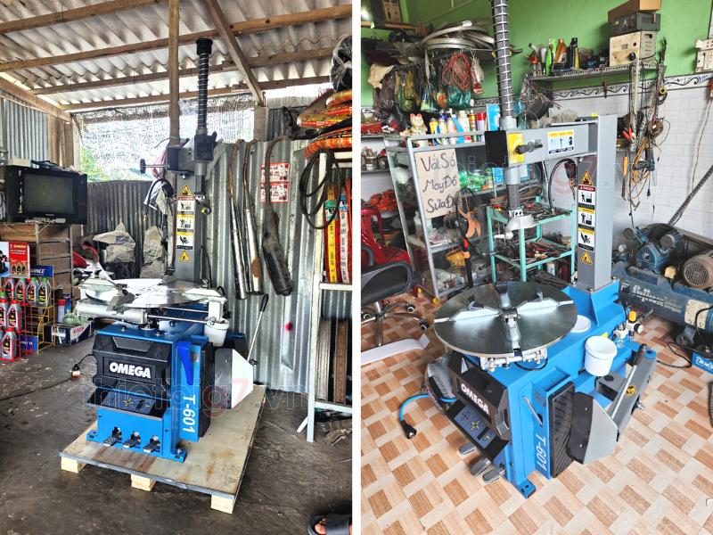Giá sửa chữa máy ra lốp có đắt không? Sửa máy tháo vỏ ở đâu?