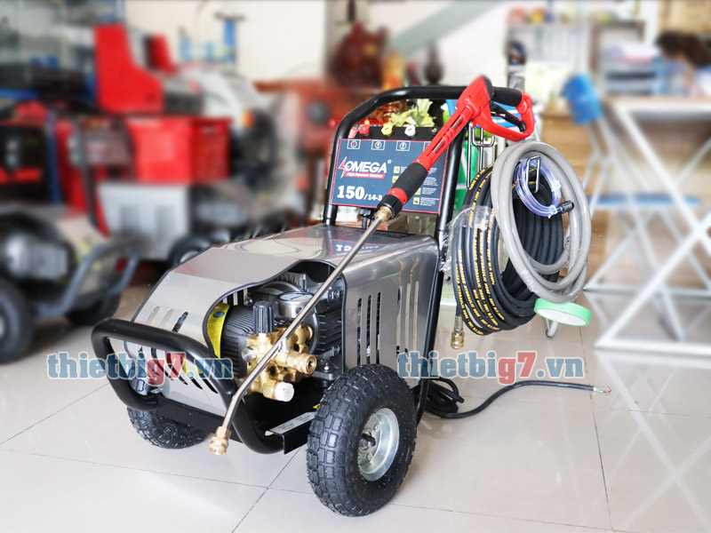 Bộ dụng cụ máy rửa xe chuyên nghiệp cho tiệm mới mở