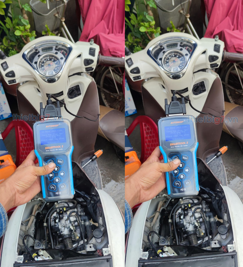 Lỗi thường gặp trên xe máy có hệ thống phun xăng điện tử