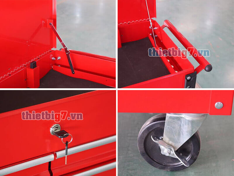 Tủ đồ nghề 6 ngăn có 4 bánh xe khóa hãm xe-dung-do-nghe-6-ngan-taron-tc326-BG_3
