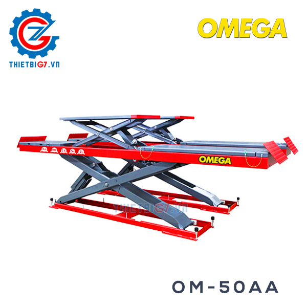 Cầu Nâng Cắt Kéo Cân Chỉnh Thước Lái OMEGA OM-50AA