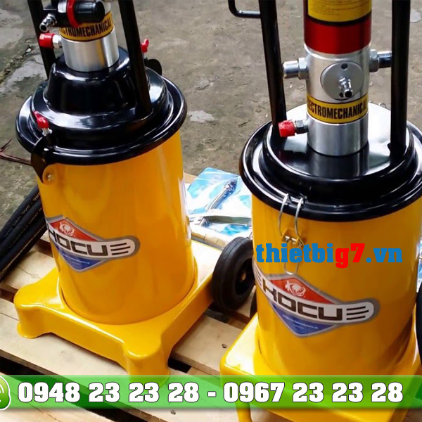 Top 2 Thương Hiệu Máy Bơm Mỡ Dùng Khí Nén Tốt Nhất Hiện Nay