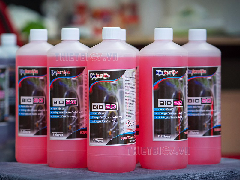 dung dịch rửa xe không chạm