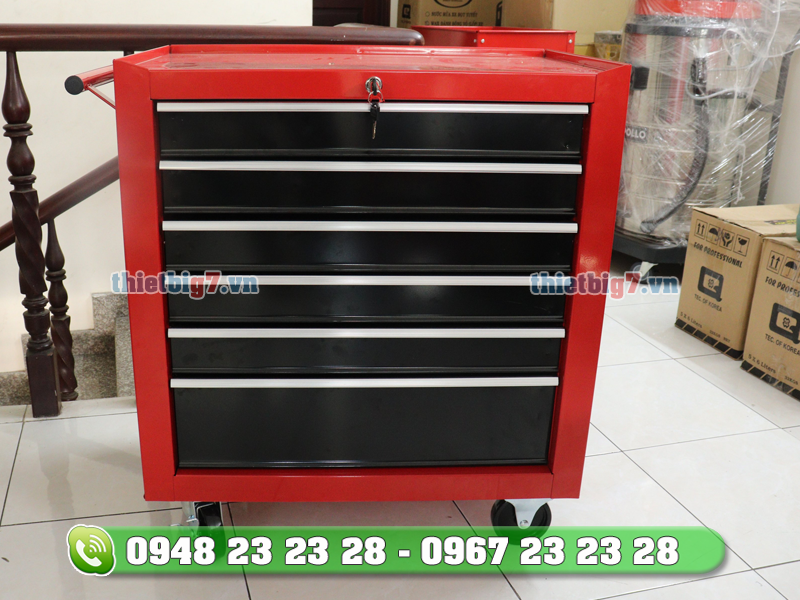 Hình ảnh tủ đựng đồ nghề 6 ngăn của thương hiệu Taron chỉ có tại Thiết bị g7 tu-dung-do-nghe-6-ngan