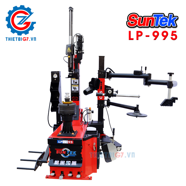 Máy Ra Vào Lốp Xe Du Lịch, Xe Sang SunTek LP-995, Không Mâm Kẹp, Không Lơ Via