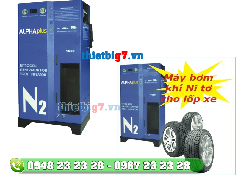Máy bơm khí nitơ cho lốp ô tô may-alpha-plus-HP-1650