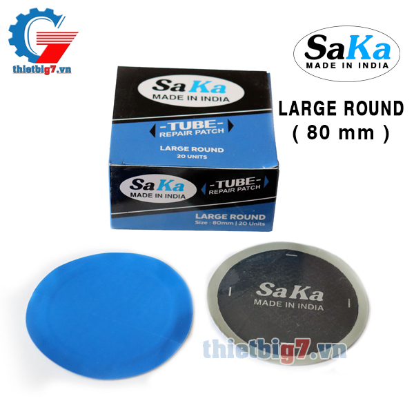 Miếng Vá Lốp Bố Chéo SAKA BP-0 ( 50mm, Hộp 20 miếng )