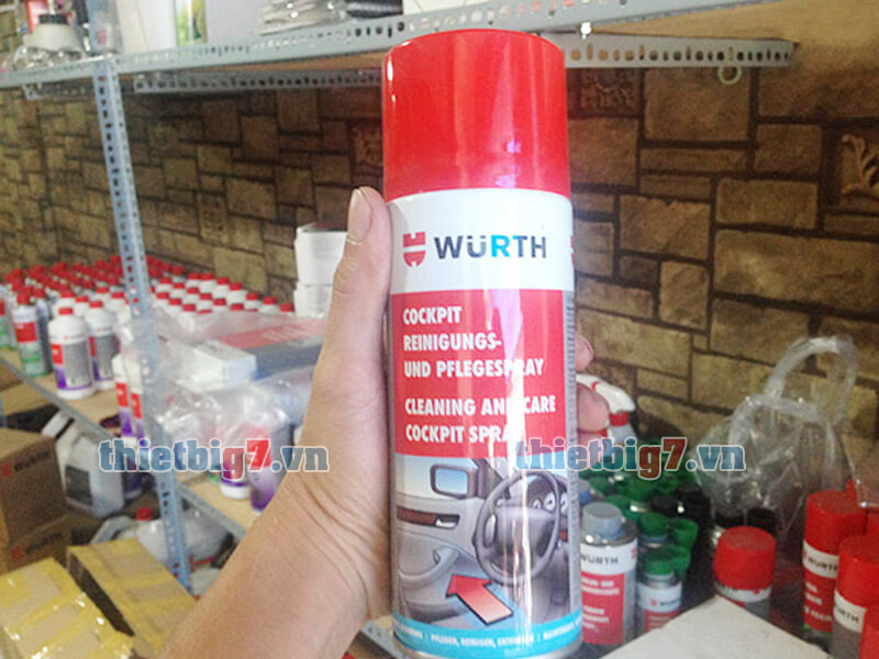 Dung dịch bảo dưỡng chăm sóc Tap-lô cha-xit-bao-duong-tap-lo-WURTH