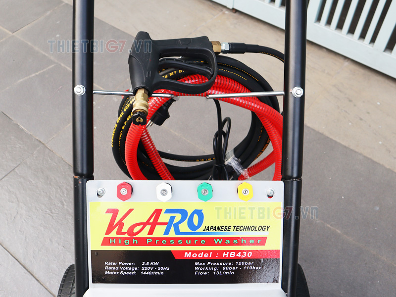 Máy rửa xe cao áp KARO 2.5Kw