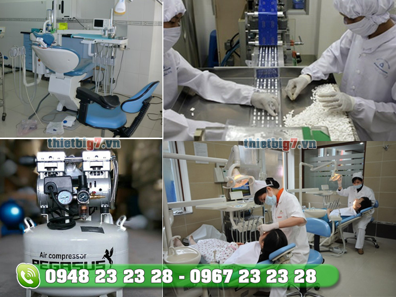 Máy nén khí không dầu được ứng dụng vào nhiều công việc ung-dung-máy-nén-khí-không-dầu-giảm-âm