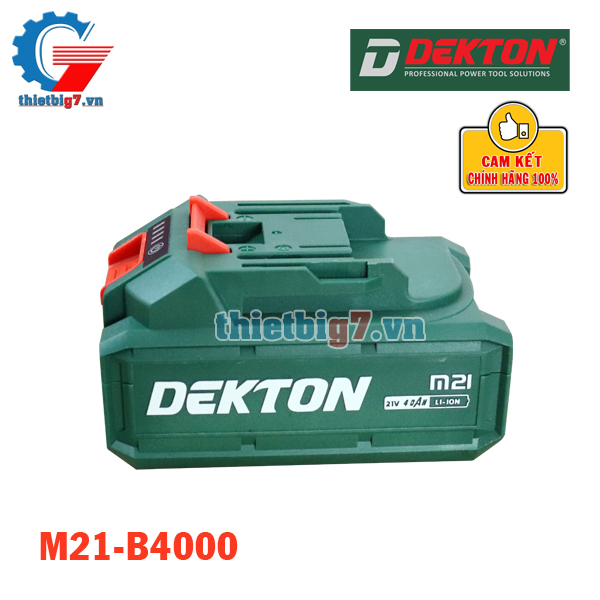 Pin DEKTON B4000 ( 21V – 4AH )