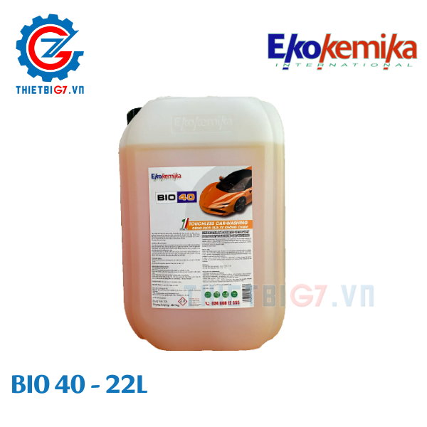 Dung Dịch Rửa Xe Không Chạm Ekokemika BIO40-22L