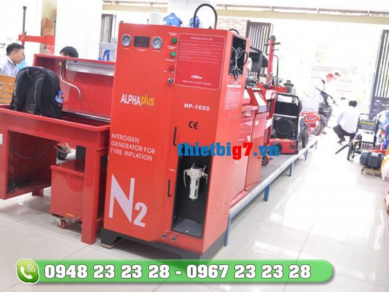 Hình ảnh thực tế của máy bơm khí nitơ Máy bơm khí nitơ