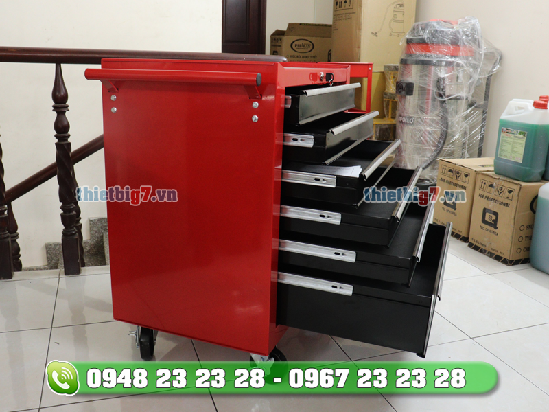 Tủ đồ nghề 6 ngăn đa ngăn, tiện lợi