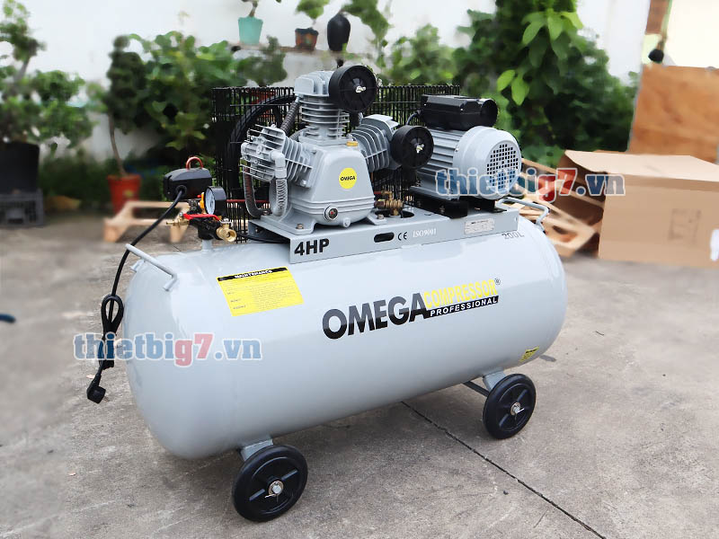 Máy nén khí OMEGA 200 lít được sử dụng rộng rãi trong nhiều lĩnh vực