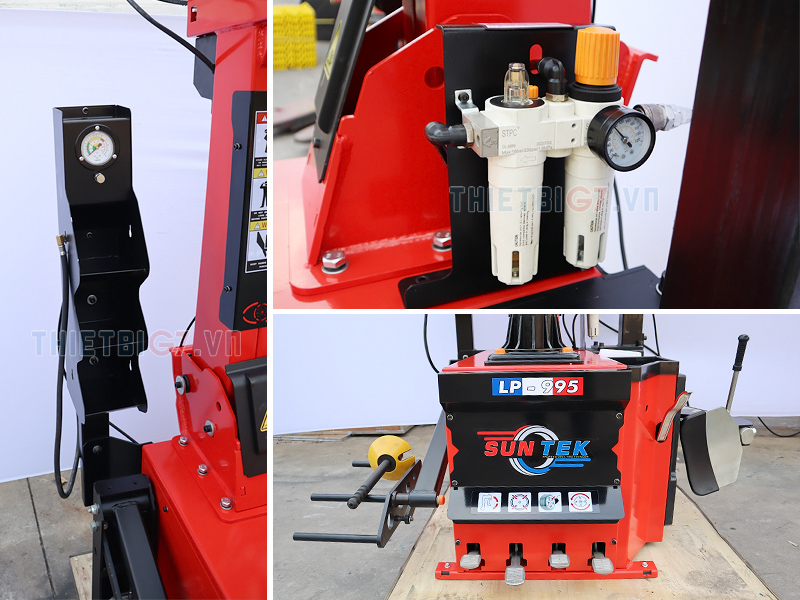 Bộ điều áp và trụ bơm lốp