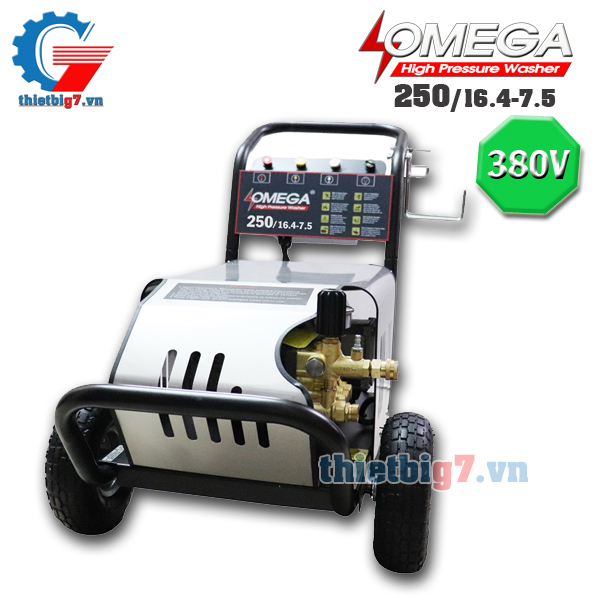 Máy Phun Rửa Cao Áp OMEGA 250Bar 7.5Kw- 380V
