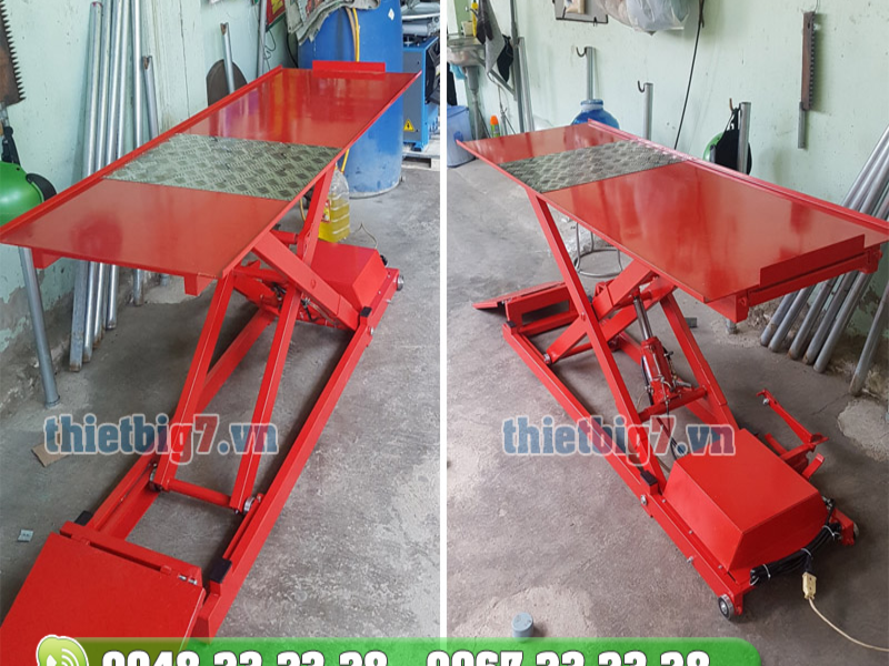 Đến thiết bị g7 để có được bàn nâng xe máy chất lượng giá tốt ban-nang-xe-may-dien-co