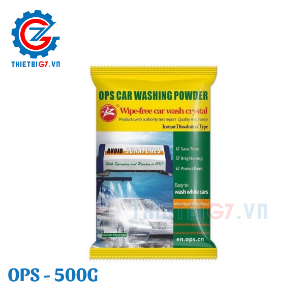 Bột Rửa Xe Không Chạm