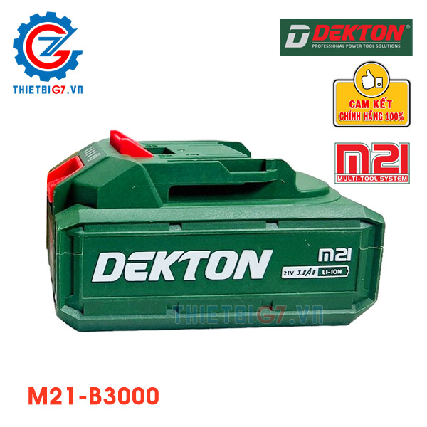 Pin Sạc DEKTON M21-B3000 (21V – 3.0Ah)