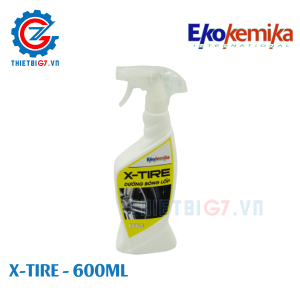 Dung Dịch Dưỡng Bóng Lốp Xe Ekokemika X-TIRE 600ML