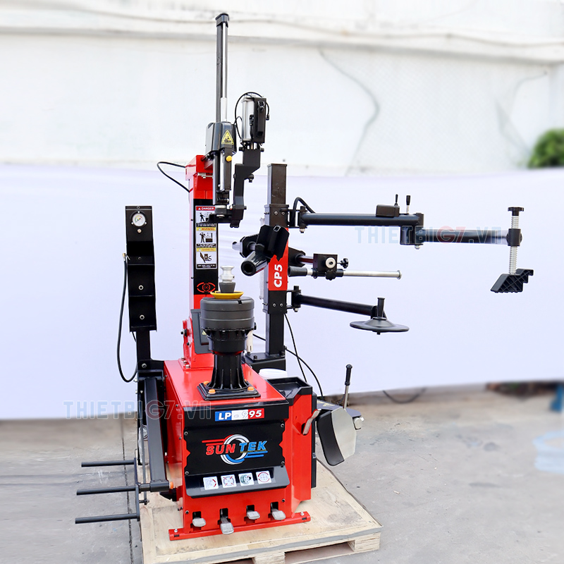 Máy tháo vỏ xe du lịch, xe sang không mâm kẹp, không lơ via SunTek LP-995