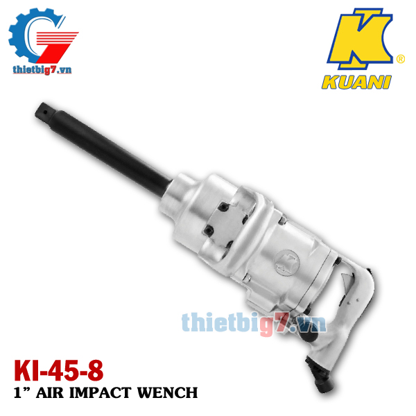 Súng Bắn Bu Lông, Súng Vặn Ốc Bằng Khí Nén 1 Inch Kuani KI-45-8