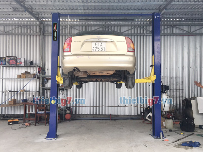 Hướng dẫn bảo dưỡng cầu nâng 2 trụ tại nhà không mất phí