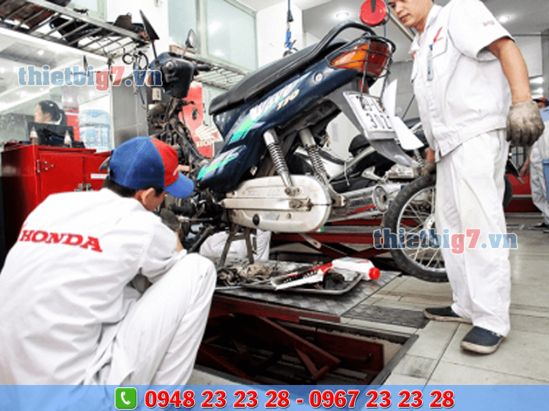 Sửa chữa xe máy sẽ không còn là khó khăn nếu có các thiết bị sửa chữa xe máy này thiết bị sửa xe