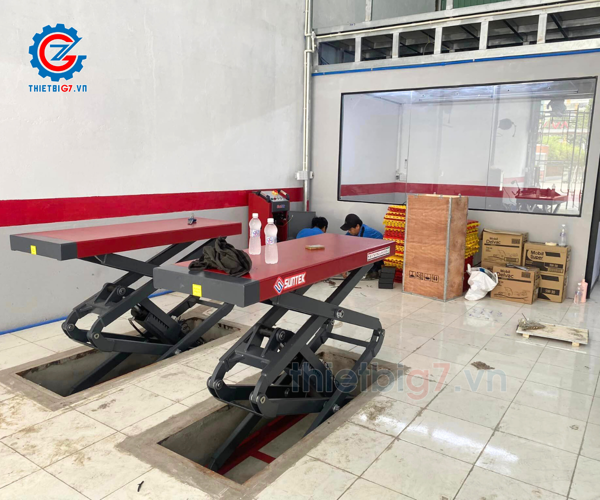 Chọn lựa thiết bị nâng hạ ô tô phù hợp với gara